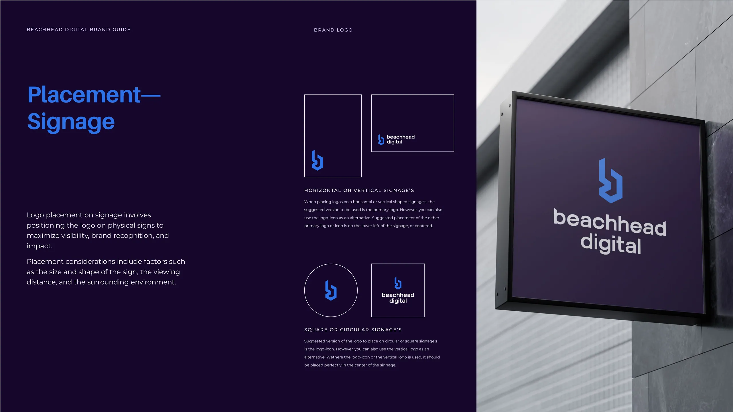 Beachhead Digital brand identity 2